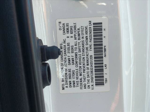 Used 2018 Honda Civic EX-T image 23