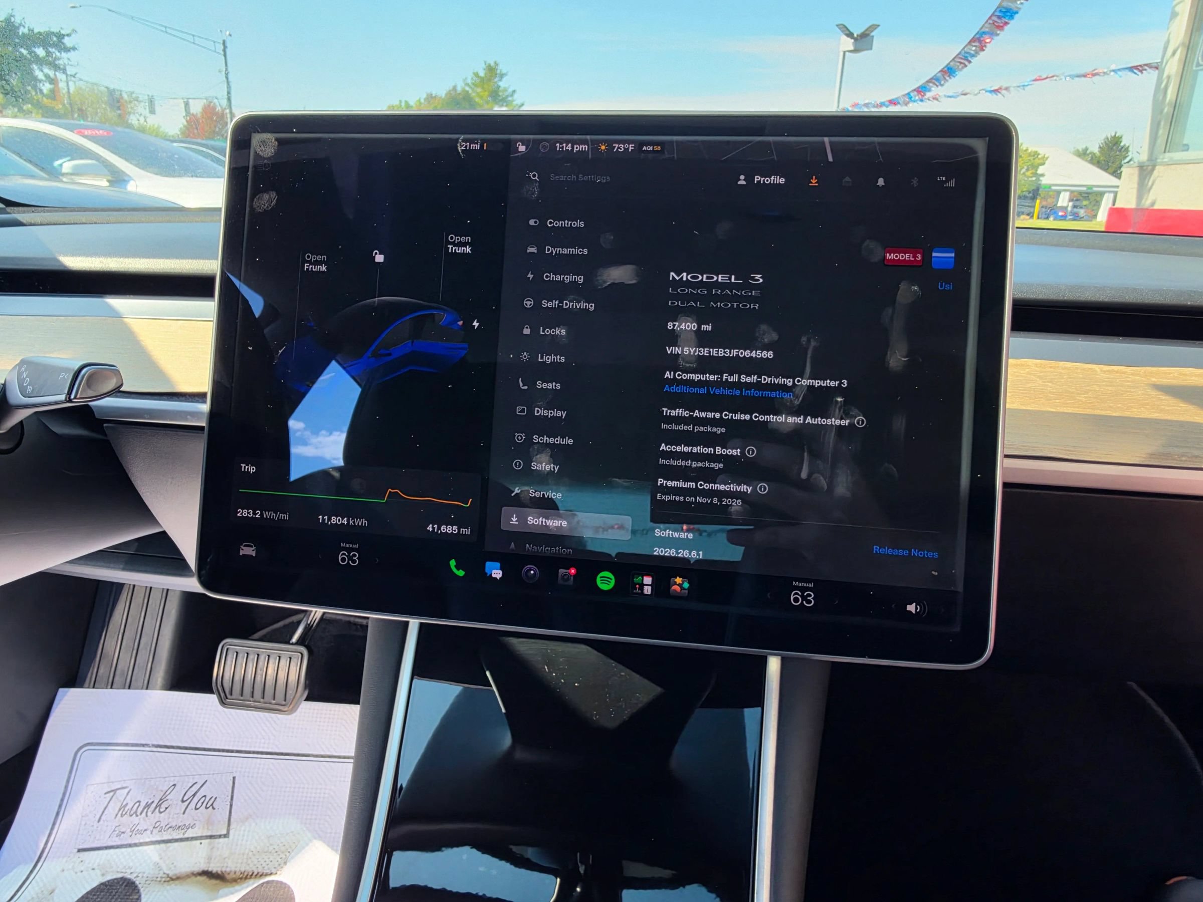 Used 2018 Tesla Model 3 Long Range AWD/4WD image 17