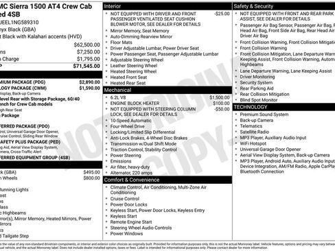 Used 2022 GMC Sierra 1500 AT4 w/ AT4 Premium Package AWD/4WD image 4