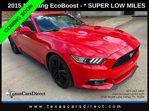 Used 2015 Ford Mustang Coupe w/ Ecoboost Performance Package RWD image 2