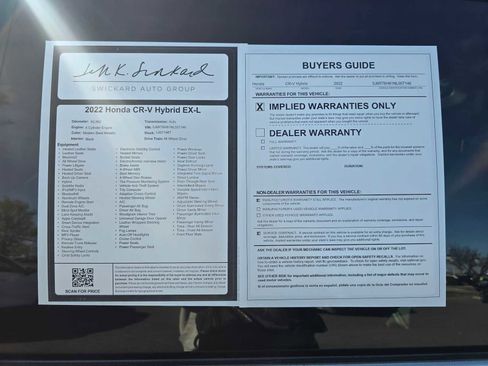 Used 2022 Honda CR-V EX-L image 19