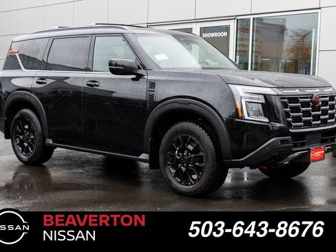 New 2026 Nissan Armada PRO-4X w/ Captain's Chari Seat Package AWD/4WD image 1