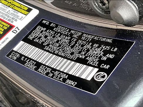 Used 2022 Lexus ES 350 w/ Premium Package FWD image 35