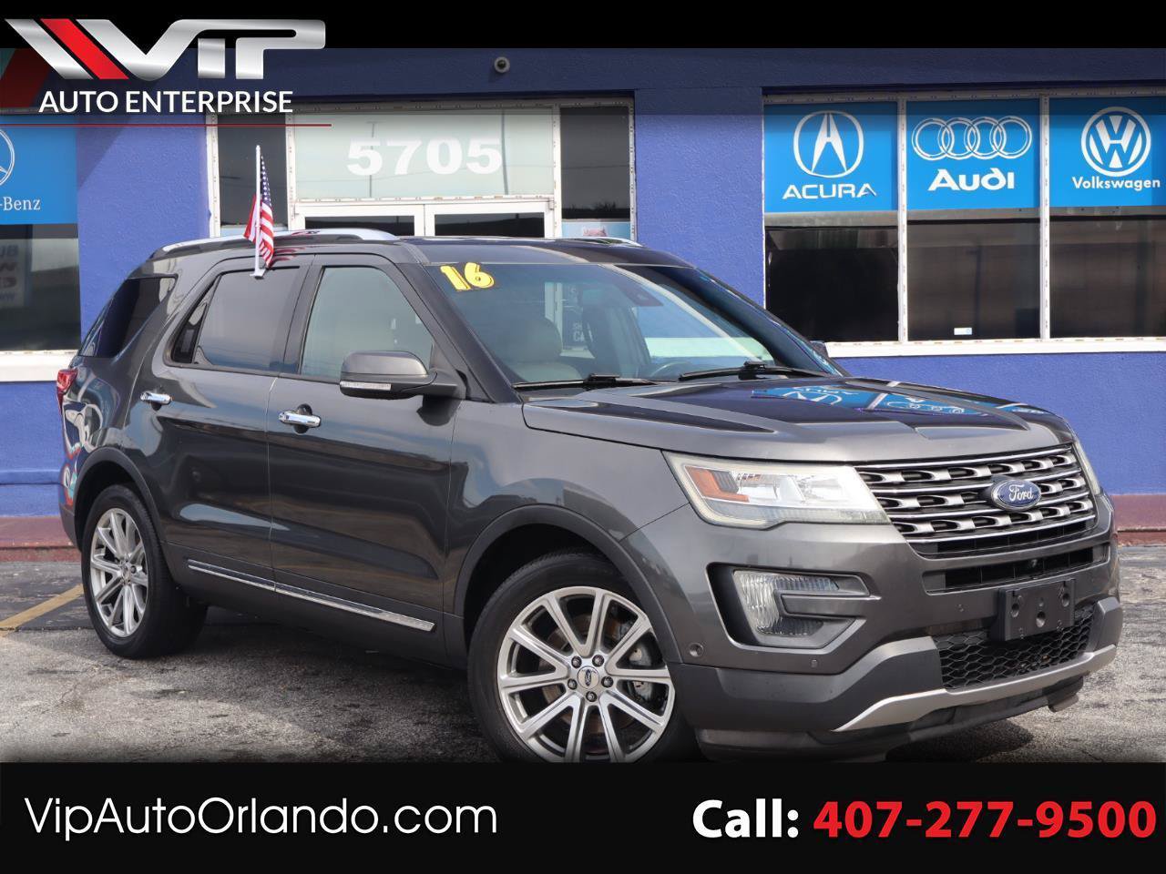 Used 2016 Ford Explorer Limited w/ Equipment Group 301A FWD image 1