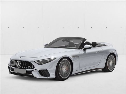Used 2022 Mercedes-Benz SL 55 AMG 4MATIC image 1