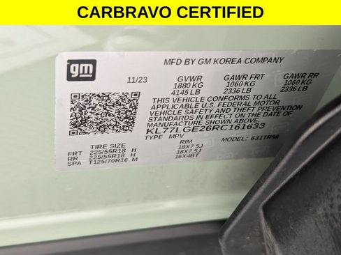 Certified 2024 Chevrolet Trax RS w/ Driver Confidence Package FWD image 32