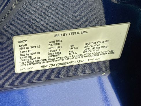 Used 2022 Tesla Model Y Long Range AWD/4WD image 12