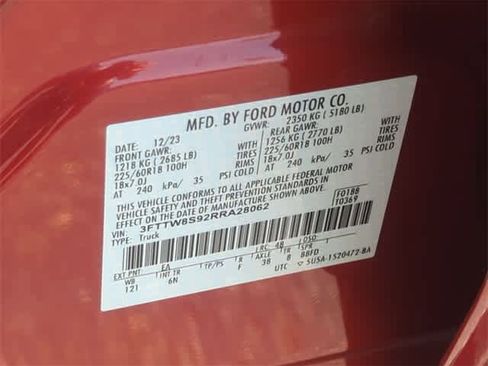 Used 2024 Ford Maverick Lariat w/ 4K Tow Package image 37