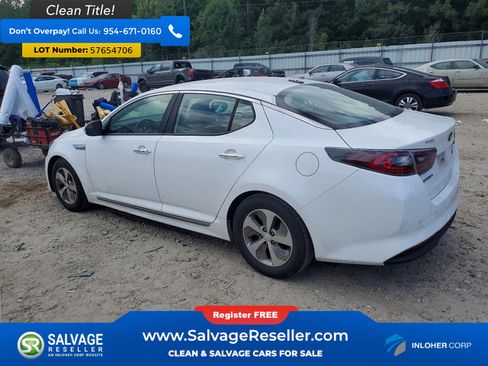 Used 2014 Kia Optima LX w/ Hybrid Convenience Package FWD image 3