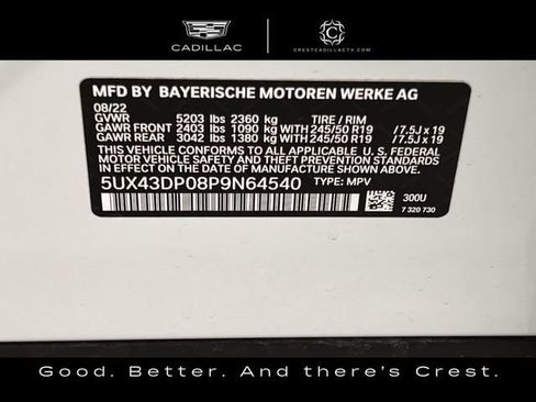 Used 2023 BMW X3 sDrive30i w/ Premium Package RWD image 30
