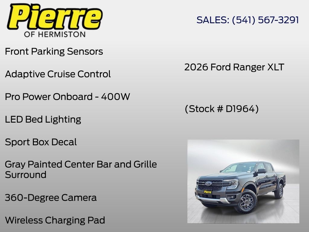 New 2026 Ford Ranger XLT AWD/4WD image 30
