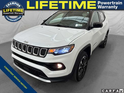 Used 2023 Jeep Compass Limited w/ Sun and Sound Group AWD/4WD image 1