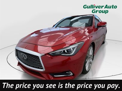 Used 2017 INFINITI Q60 Red Sport 400