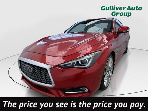 Used 2017 INFINITI Q60 Red Sport 400 image 1