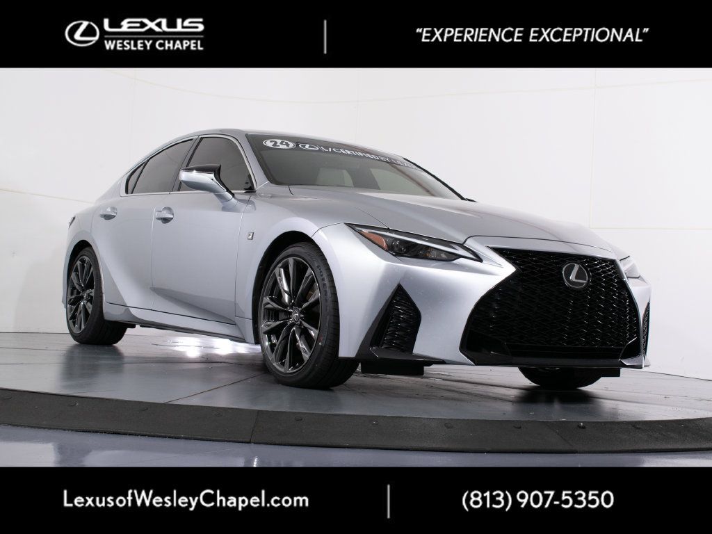 Certified 2024 Lexus IS 350 F Sport w/ Memory Package RWD image 1