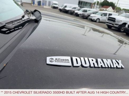 Used 2015 Chevrolet Silverado 3500 High Country w/ Duramax Plus Package AWD/4WD image 9