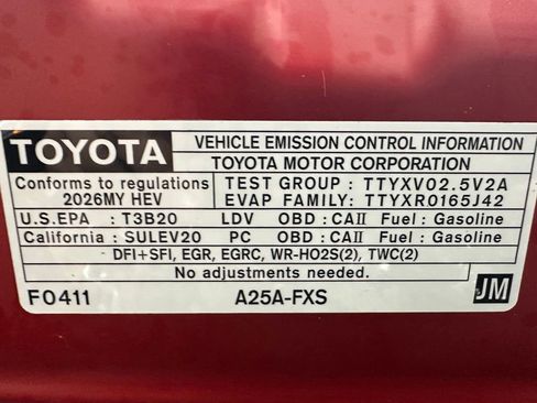 Used 2026 Toyota Camry XSE FWD image 71
