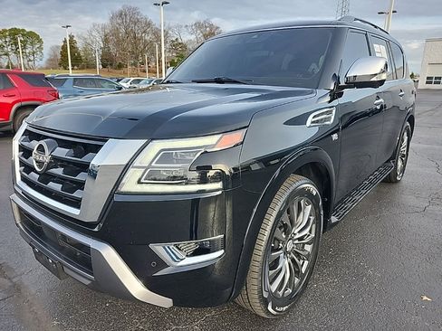 Used 2022 Nissan Armada Platinum w/ Captain's Chairs Package image 7