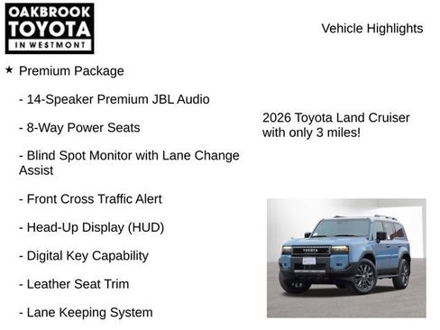 New 2026 Toyota Land Cruiser Base image 7