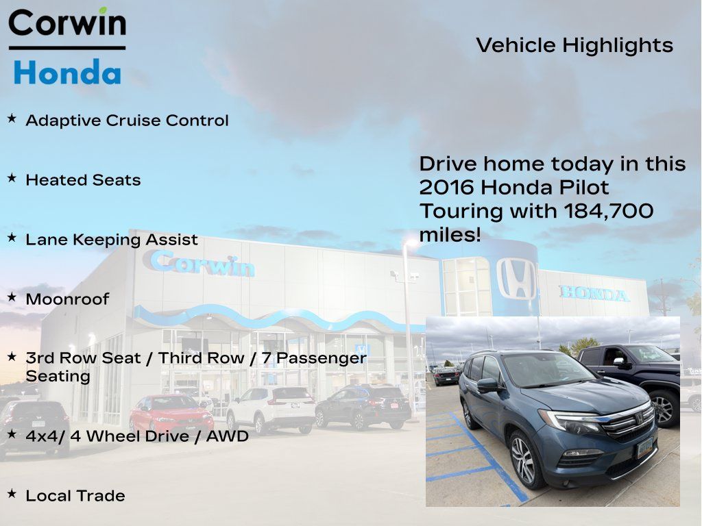 Used 2016 Honda Pilot Touring image 6