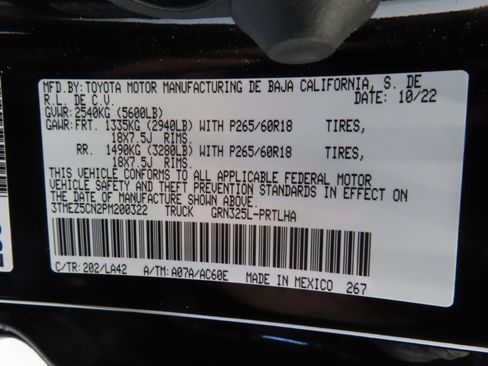 Used 2023 Toyota Tacoma Limited RWD image 26