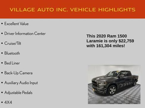 Used 2020 RAM 1500 Laramie w/ Sport Appearance Package AWD/4WD image 21