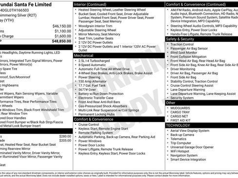 New 2026 Hyundai Santa Fe Limited image 31