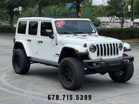 Used 2020 Jeep Wrangler Unlimited Rubicon AWD/4WD image 1