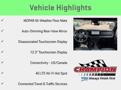 Used 2024 Jeep Wrangler Unlimited Sahara w/ Technology Group AWD/4WD image 24