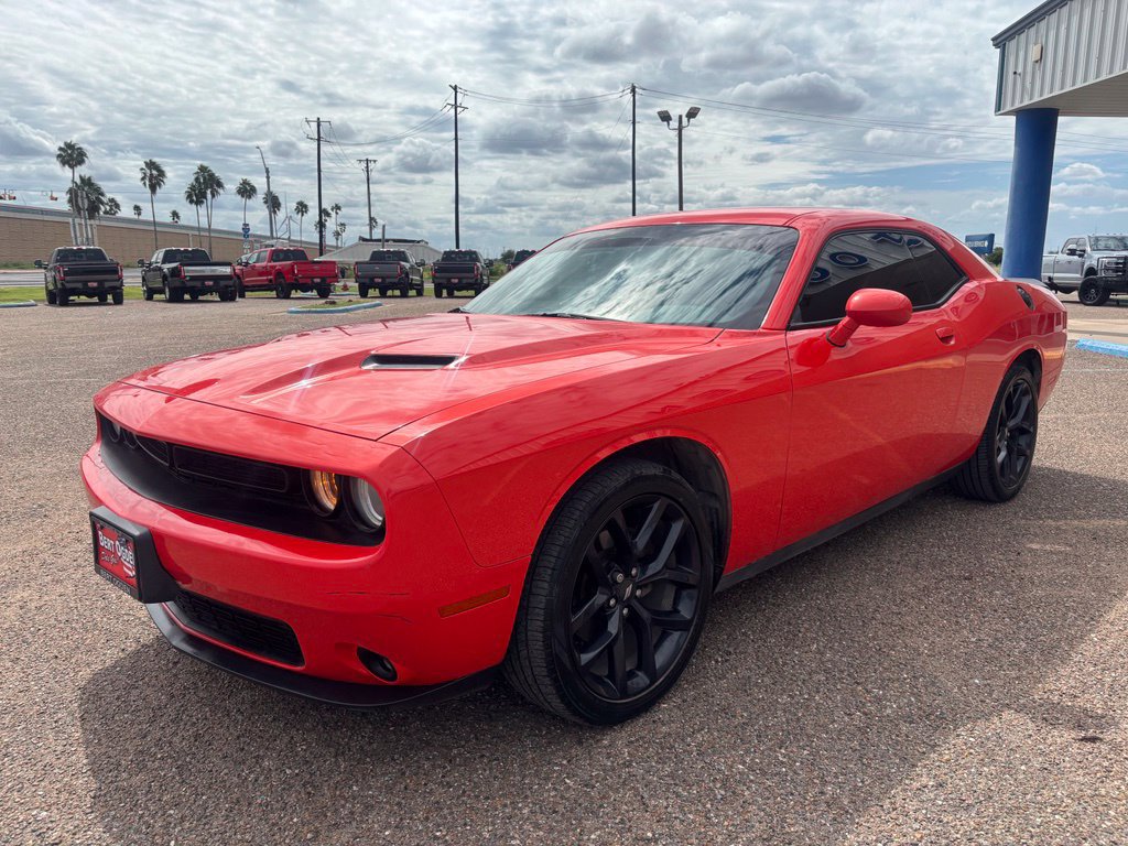 Used 2021 Dodge Challenger SXT w/ Blacktop Package RWD image 3