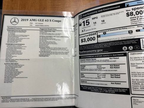 Used 2019 Mercedes-Benz GLE 63 AMG S image 13
