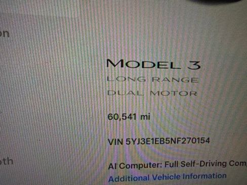 Used 2022 Tesla Model 3 Long Range AWD/4WD image 5