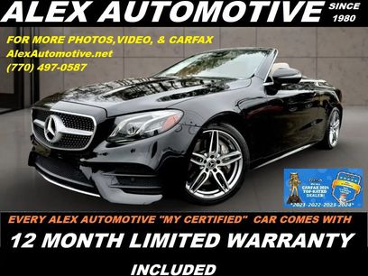 Used 2018 Mercedes-Benz E 400 E 400 Cabriolet 2D