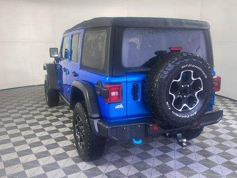 Used 2021 Jeep Wrangler Unlimited Rubicon 4xe w/ Cold Weather Group AWD/4WD image 9