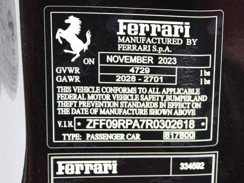 Certified 2024 Ferrari Roma Spider RWD image 58