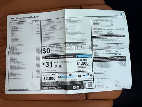 New 2026 BMW 330i Sedan w/ M Sport Package RWD image 25