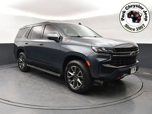 Used 2021 Chevrolet Tahoe Z71 w/ Luxury Package AWD/4WD image 1