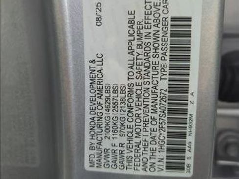 Used 2025 Honda Accord Sport image 28