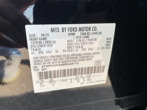 Used 2021 Ford Edge Titanium AWD/4WD image 37