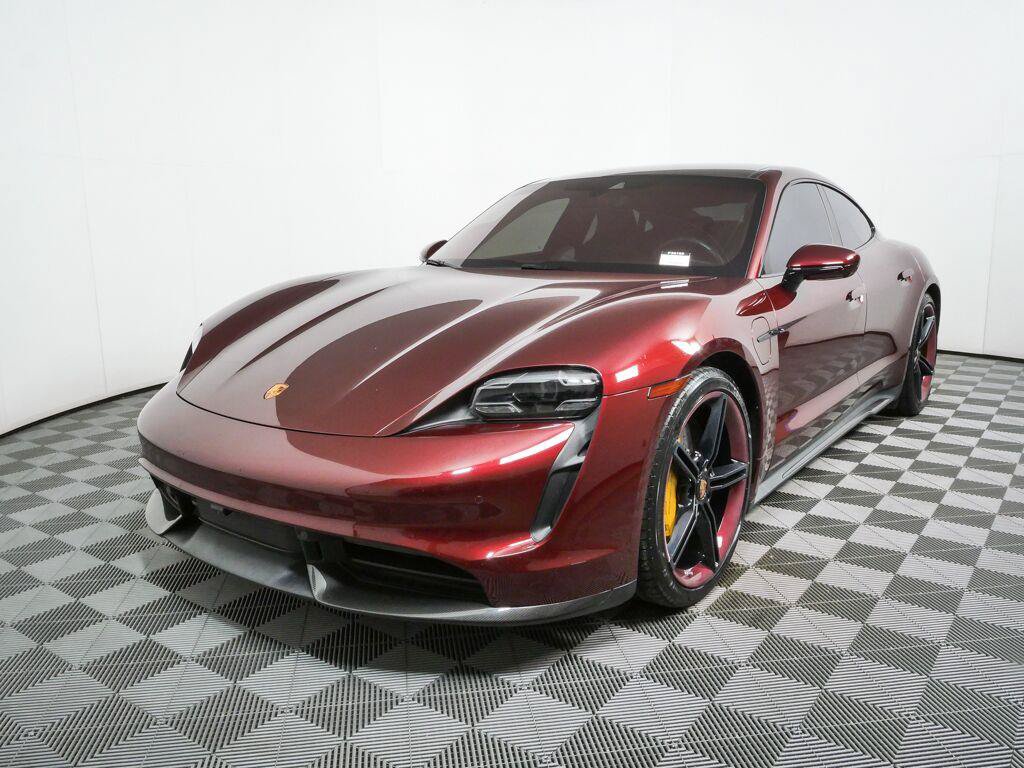 Certified 2021 Porsche Taycan Turbo S AWD/4WD image 1