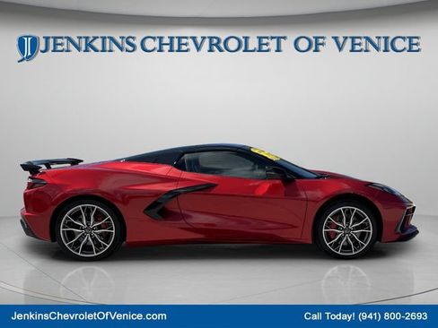 Certified 2025 Chevrolet Corvette Stingray Premium Conv w/ Z51 Performance Package RWD image 3