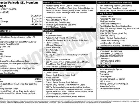 New 2026 Hyundai Palisade SEL AWD/4WD image 27
