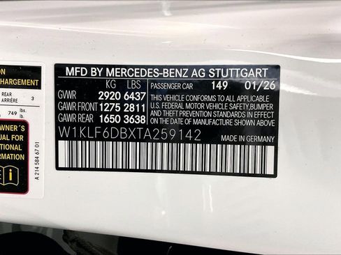 New 2026 Mercedes-Benz E 53 AMG e 4MATIC Sedan image 18