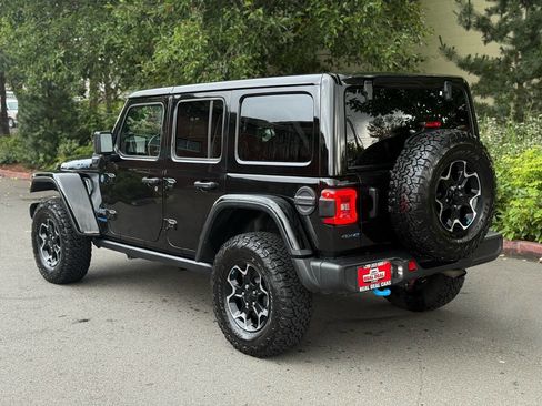 Used 2022 Jeep Wrangler Unlimited Rubicon 4xe w/ Cold Weather Group image 5