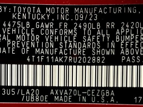 Certified 2024 Toyota Camry XLE w/ Cold Weather Package image 22