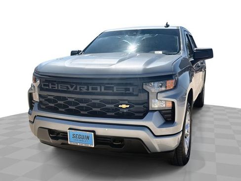 Certified 2025 Chevrolet Silverado 1500 Custom AWD/4WD image 1