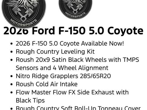 New 2026 Ford F150 XLT w/ XLT Black Appearance Package image 1