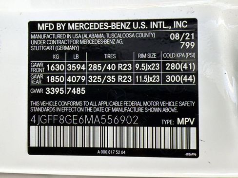 Certified 2021 Mercedes-Benz GLS 580 4MATIC image 19