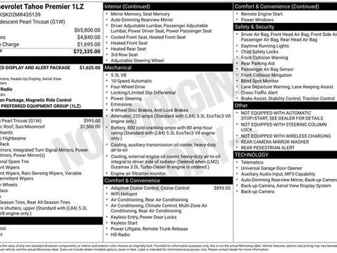 Used 2021 Chevrolet Tahoe Premier AWD/4WD image 14