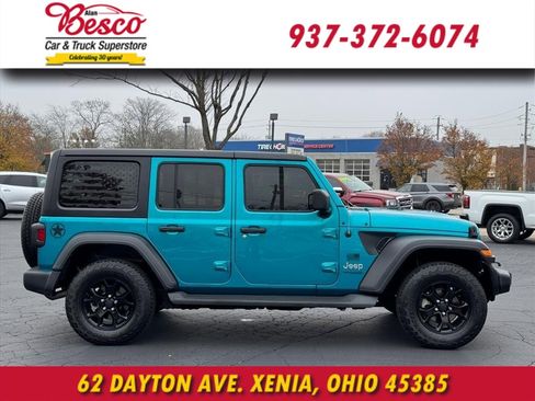 Used 2020 Jeep Wrangler Unlimited Sport image 3